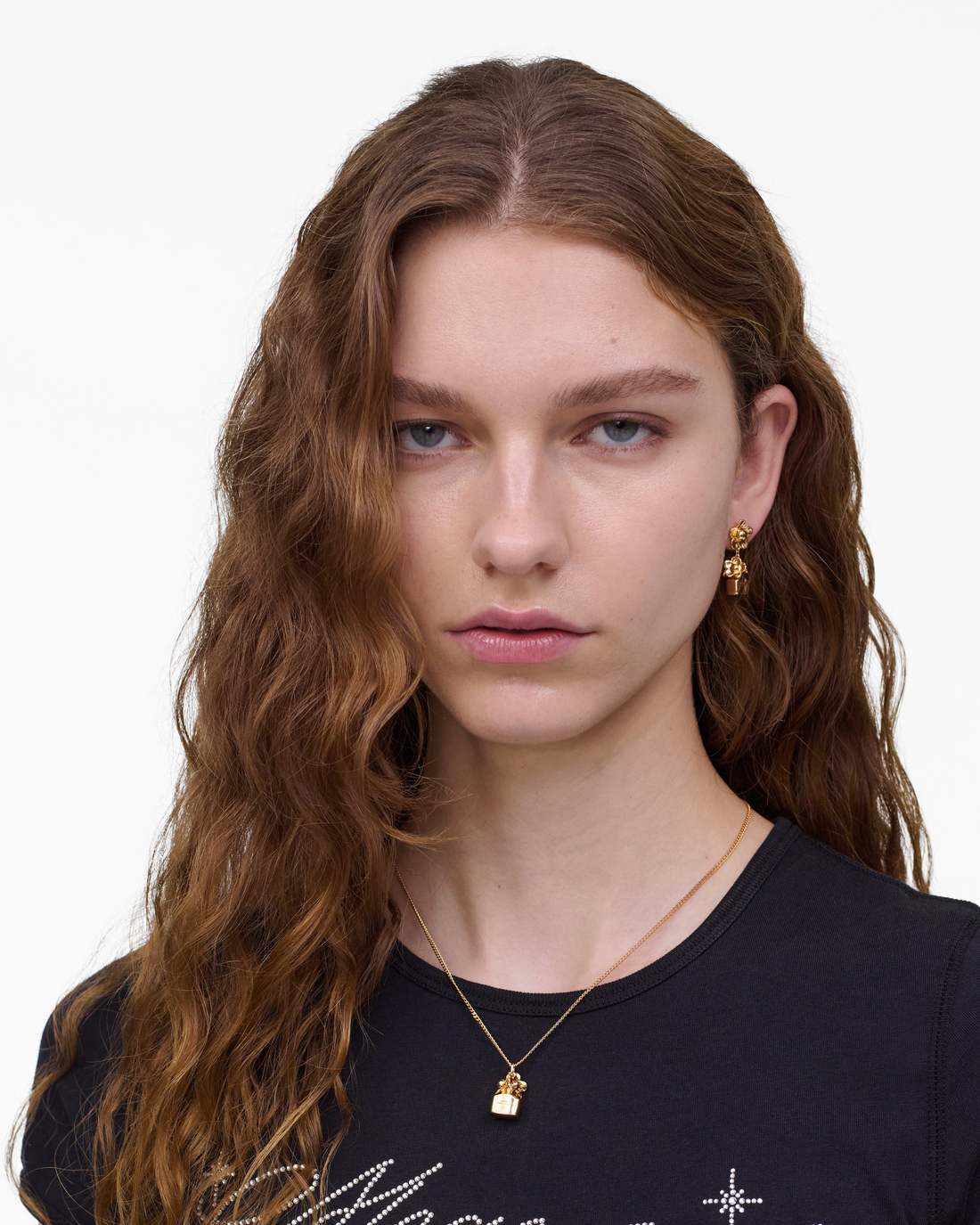 The Mini Icon Daisy Necklace Gold Marc Jacobs / JEWELRY|NEW ARRIVALS