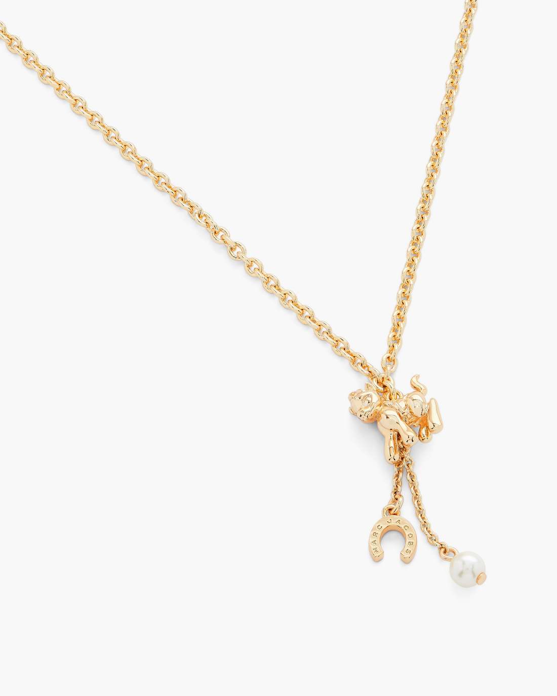 The Year Of The Horse Necklace Gold Marc Jacobs / JEWELRY