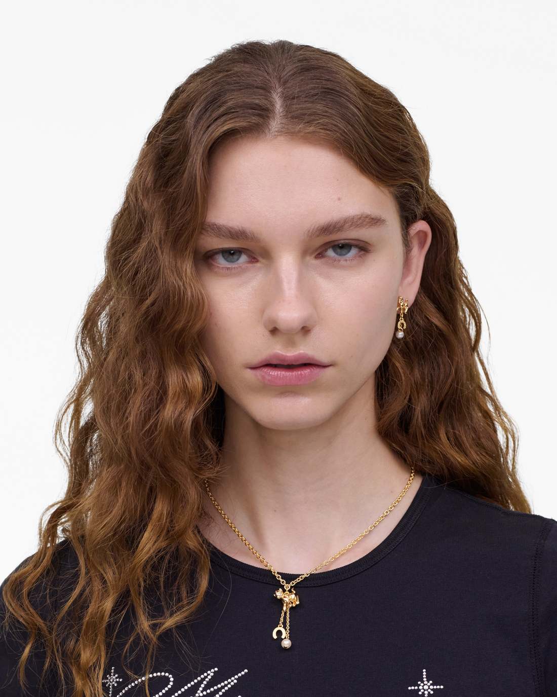The Year Of The Horse Necklace Gold Marc Jacobs / JEWELRY