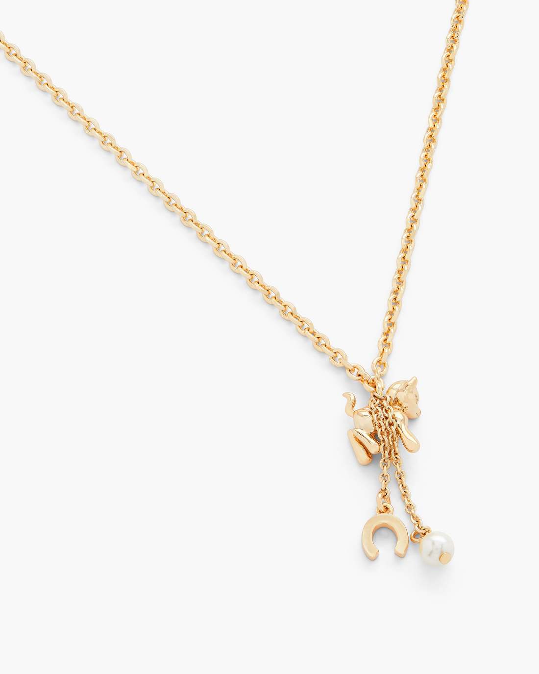 The Year Of The Horse Necklace Gold Marc Jacobs / JEWELRY