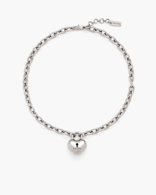The Heart Balloon Necklace Light Antique Silver Marc Jacobs / JEWELRY|NEW ARRIVALS