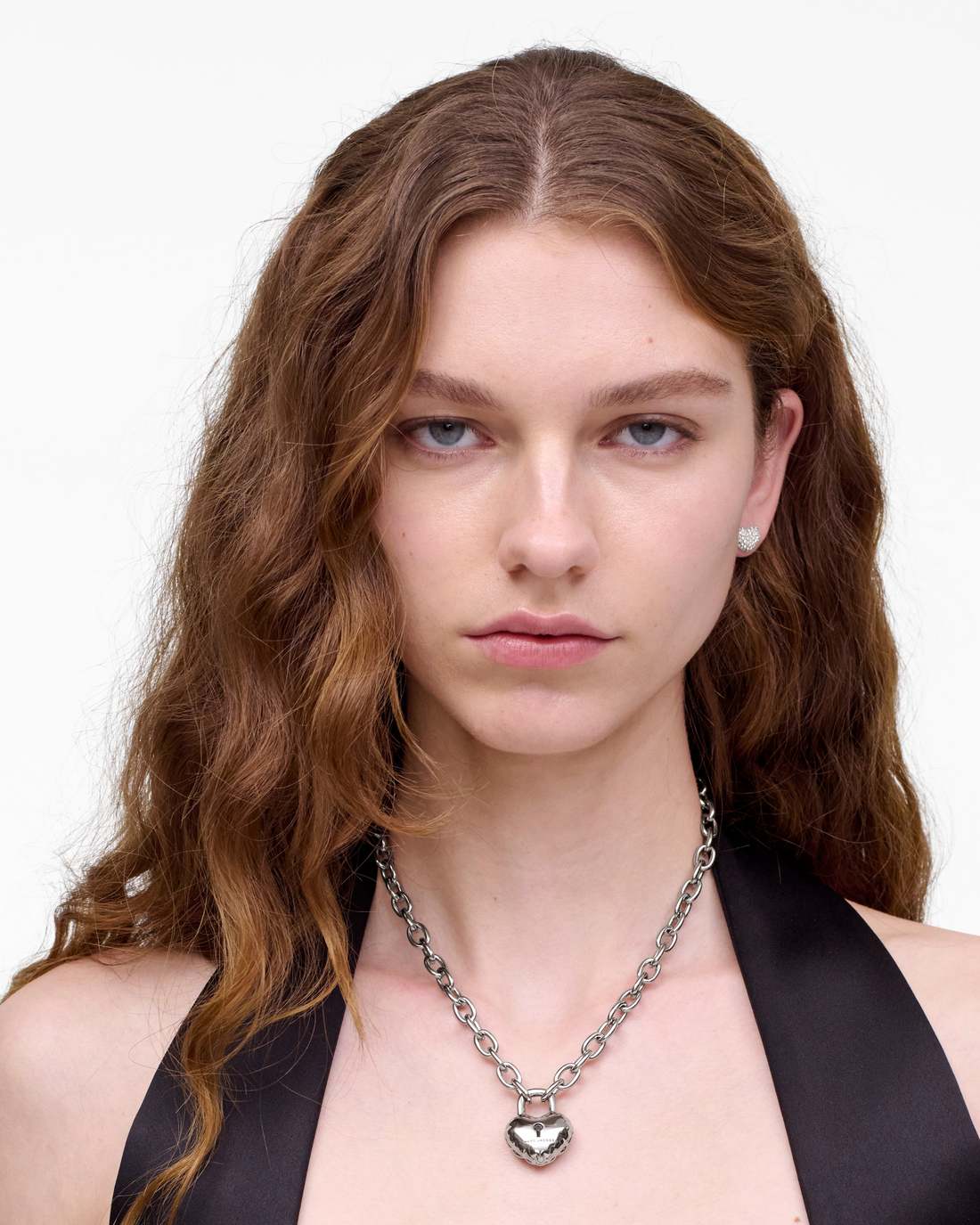 The Heart Balloon Necklace Light Antique Silver Marc Jacobs / JEWELRY|NEW ARRIVALS