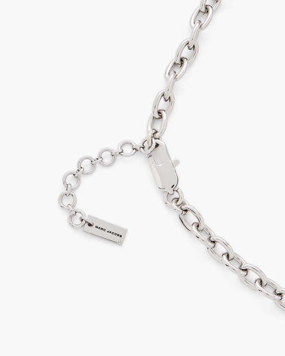 The Sticker Charm Statement Necklace Silver Multi Marc Jacobs / JEWELRY
