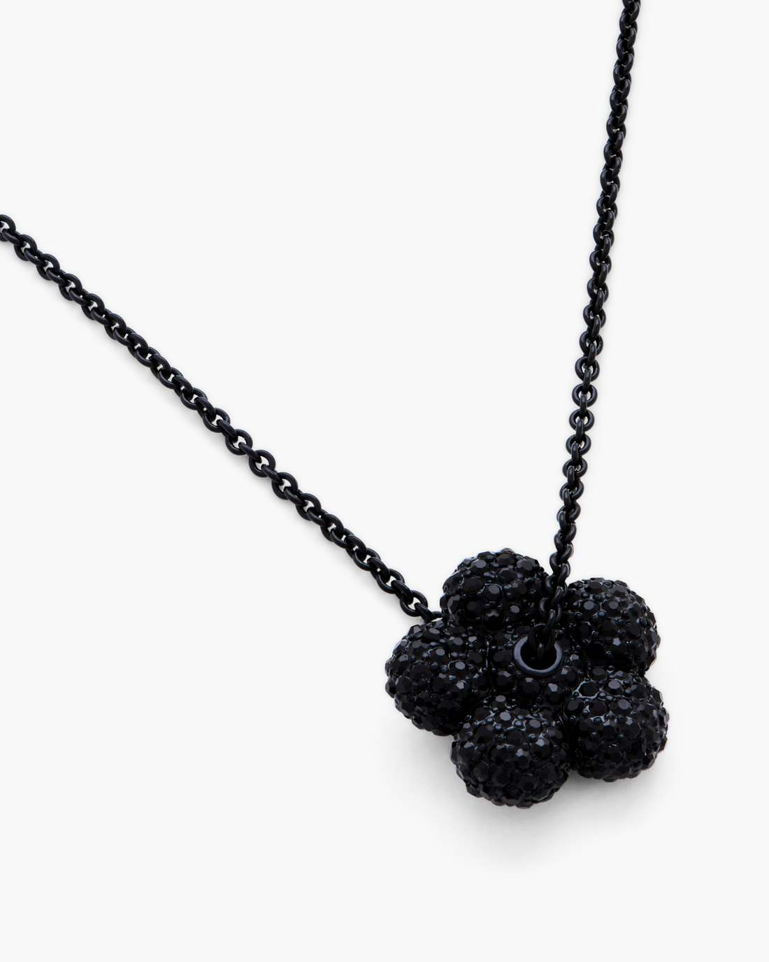 The Daisy Pave Necklace Black/Black Crystal Marc Jacobs / JEWELRY