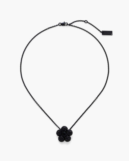 The Daisy Pave Necklace Black/Black Crystal Marc Jacobs / JEWELRY