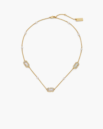 The J Marc Luxe Station Necklace Gold/Crystal Marc Jacobs / JEWELRY