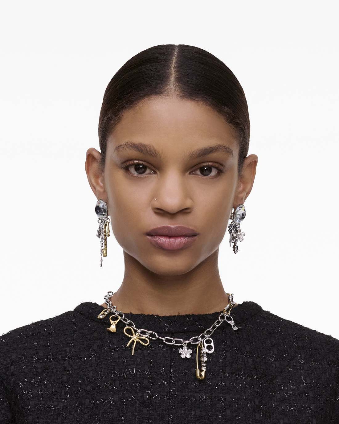 The Grunge Glam Charm Necklace Gold/Silver Marc Jacobs / JEWELRY