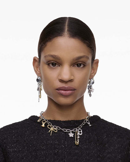 The Grunge Glam Charm Necklace Gold/Silver Marc Jacobs / JEWELRY