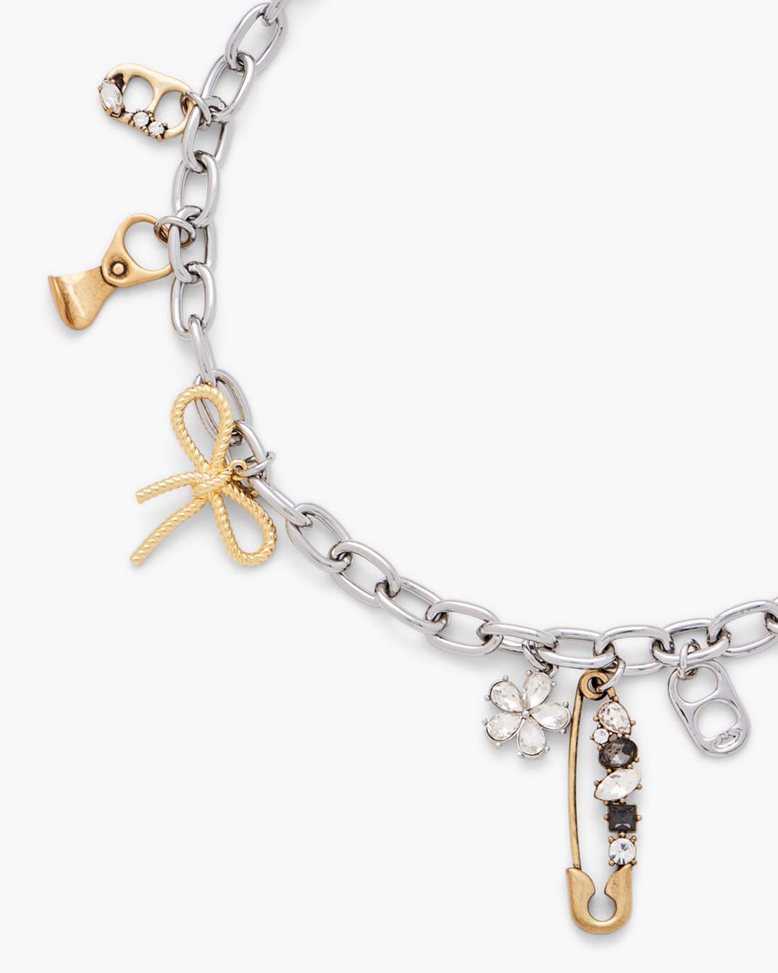 The Grunge Glam Charm Necklace Gold/Silver Marc Jacobs / JEWELRY