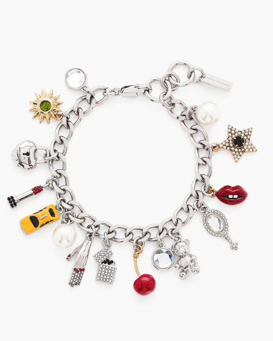 The Trinket Charm Bracelet Silver/Multi Marc Jacobs / JEWELRY|NEW ARRIVALS