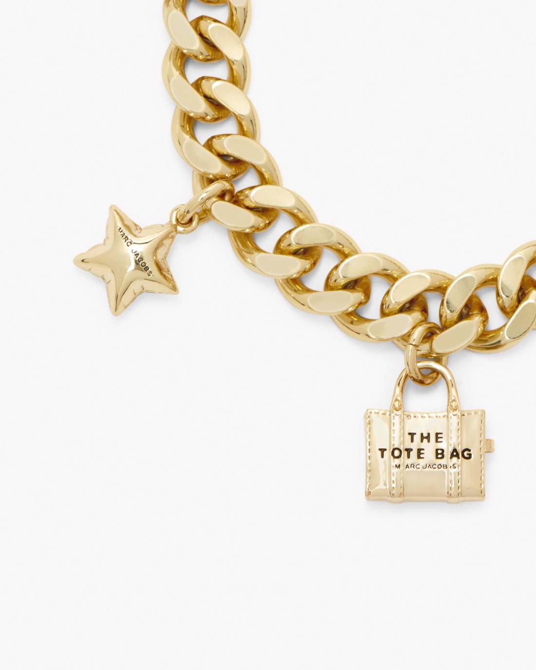 The Mini Icon Charm Bracelet Light Antique Gold Marc Jacobs / JEWELRY