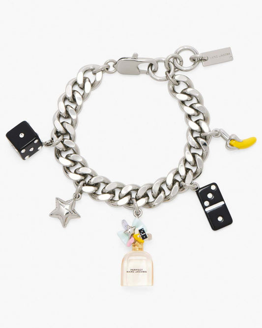 Perfect Charm Bracelet Silver/Pink Multi Marc Jacobs / JEWELRY
