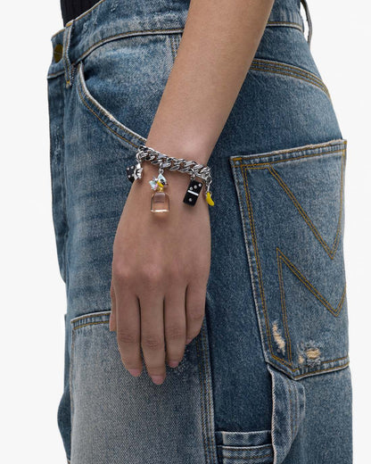 Perfect Charm Bracelet Silver/Pink Multi Marc Jacobs / JEWELRY
