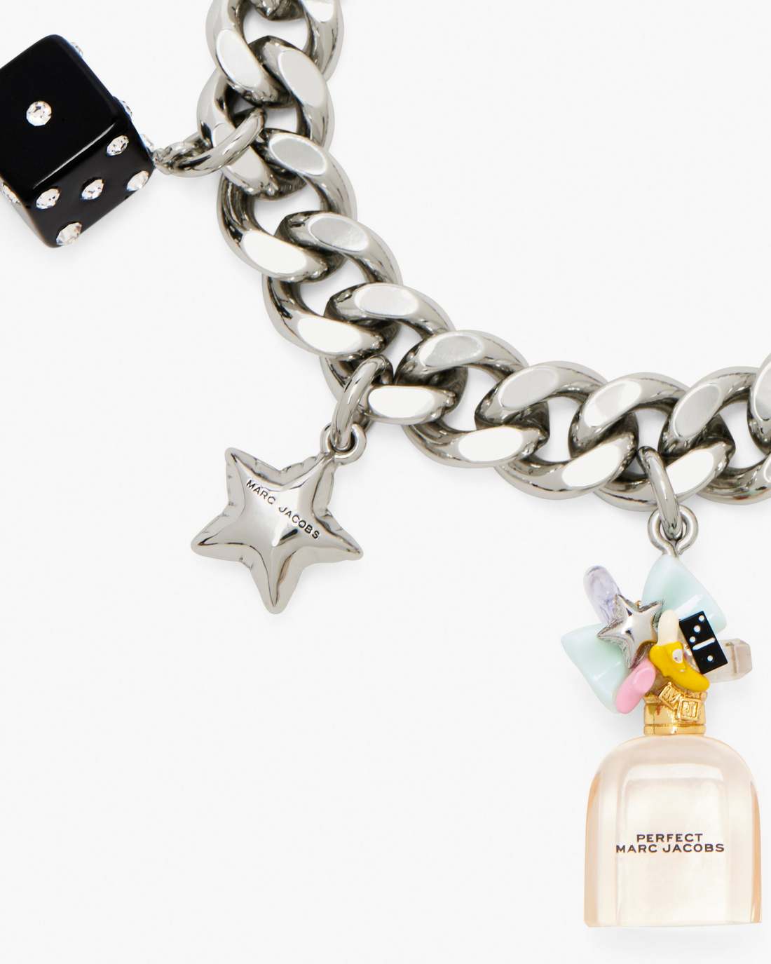 Perfect Charm Bracelet Silver/Pink Multi Marc Jacobs / JEWELRY