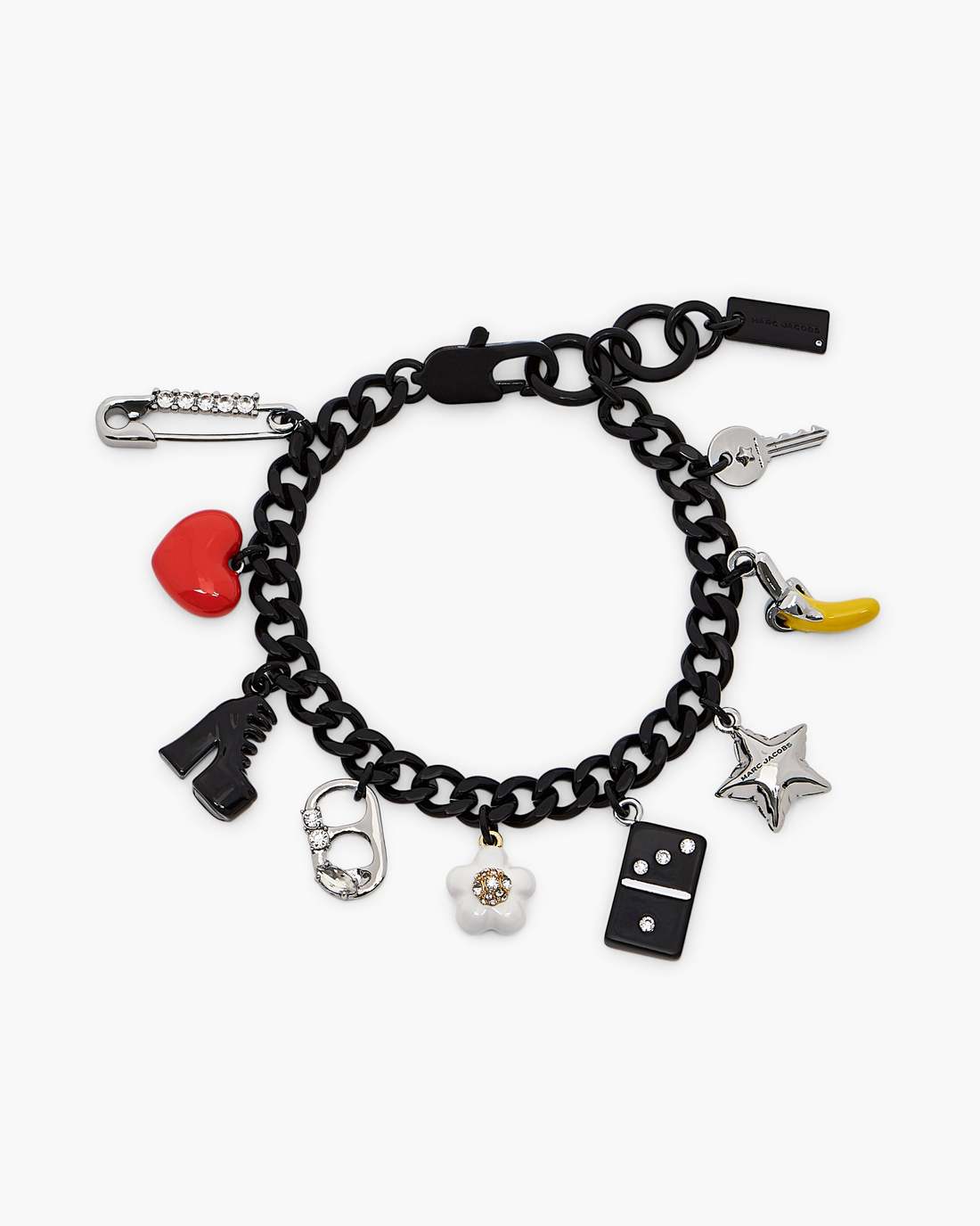 The Collector Charm Bracelet Black Multi Marc Jacobs / JEWELRY
