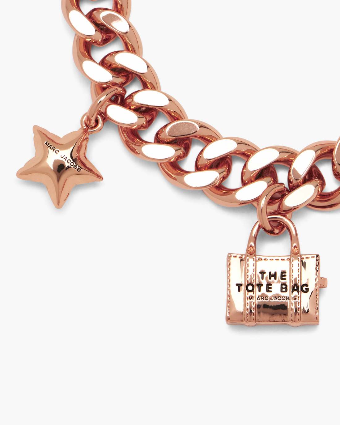 The Mini Icon Charm Bracelet Antique Rose Gold Marc Jacobs / JEWELRY