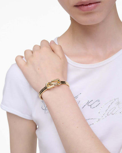 The Dual Cuff Bracelet Gold Marc Jacobs / JEWELRY