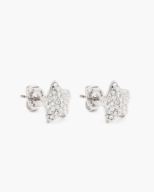 The Star Pave Stud Earrings Silver/Crystal Marc Jacobs / JEWELRY|NEW ARRIVALS