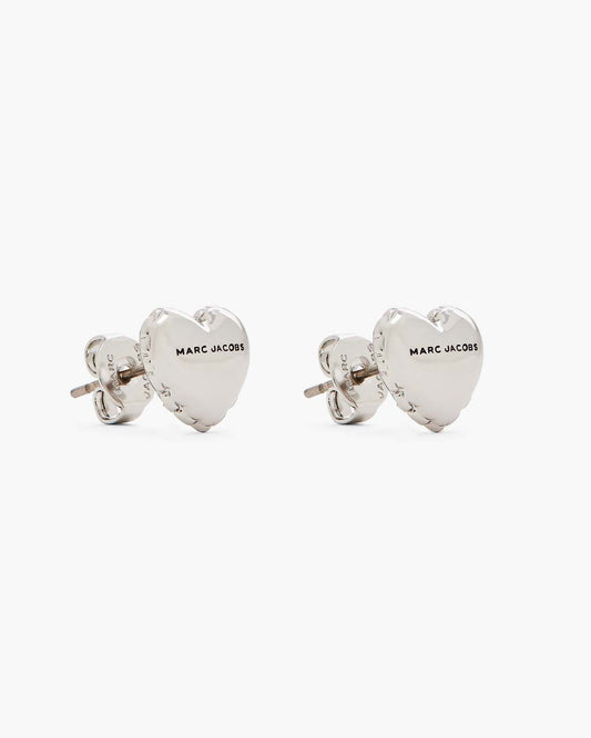 The Heart Balloon Stud Earrings Light Antique Silver Marc Jacobs / JEWELRY|NEW ARRIVALS