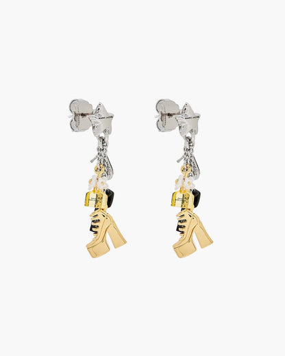 The Mini Icon Charm Earrings Gold/Silver Marc Jacobs / JEWELRY