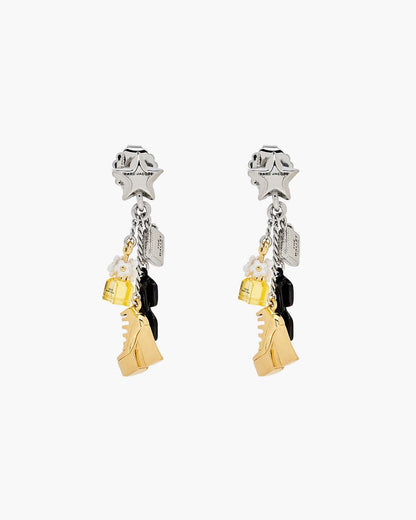 The Mini Icon Charm Earrings Gold/Silver Marc Jacobs / JEWELRY