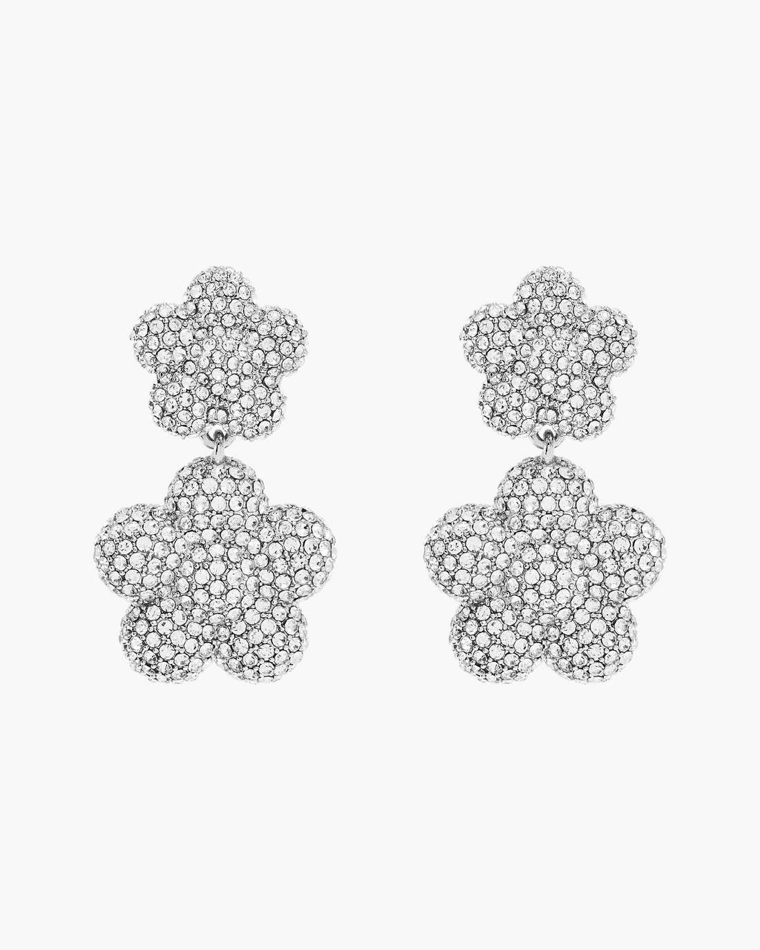 The Daisy Balloon Drop Earrings Silver/Crystal Marc Jacobs / JEWELRY