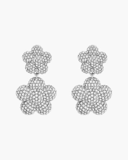 The Daisy Balloon Drop Earrings Silver/Crystal Marc Jacobs / JEWELRY