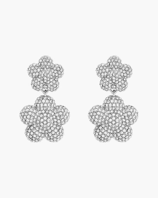 The Daisy Balloon Drop Earrings Silver/Crystal Marc Jacobs / JEWELRY