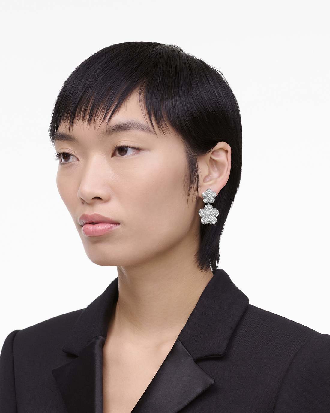 The Daisy Balloon Drop Earrings Silver/Crystal Marc Jacobs / JEWELRY