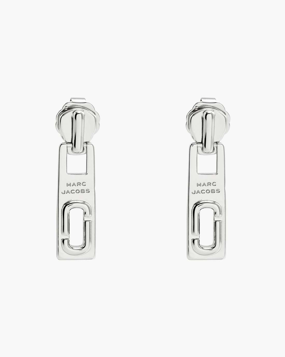 J Marc Zipper Earrings Silver Marc Jacobs / JEWELRY
