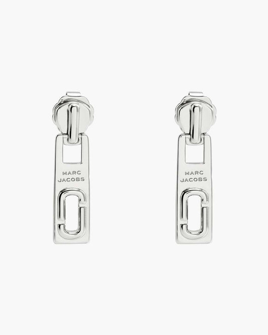 J Marc Zipper Earrings Silver Marc Jacobs / JEWELRY