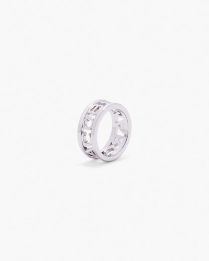 The Monogram Ring Silver Marc Jacobs / JEWELRY