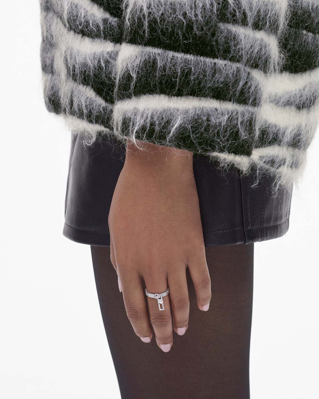 J Marc Zipper Ring Silver Marc Jacobs / JEWELRY