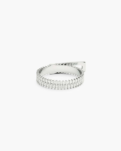 J Marc Zipper Ring Silver Marc Jacobs / JEWELRY