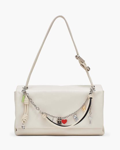 The Mini Icon Chain Bag Charm Black/Cloud White Marc Jacobs / ACCESSORIES