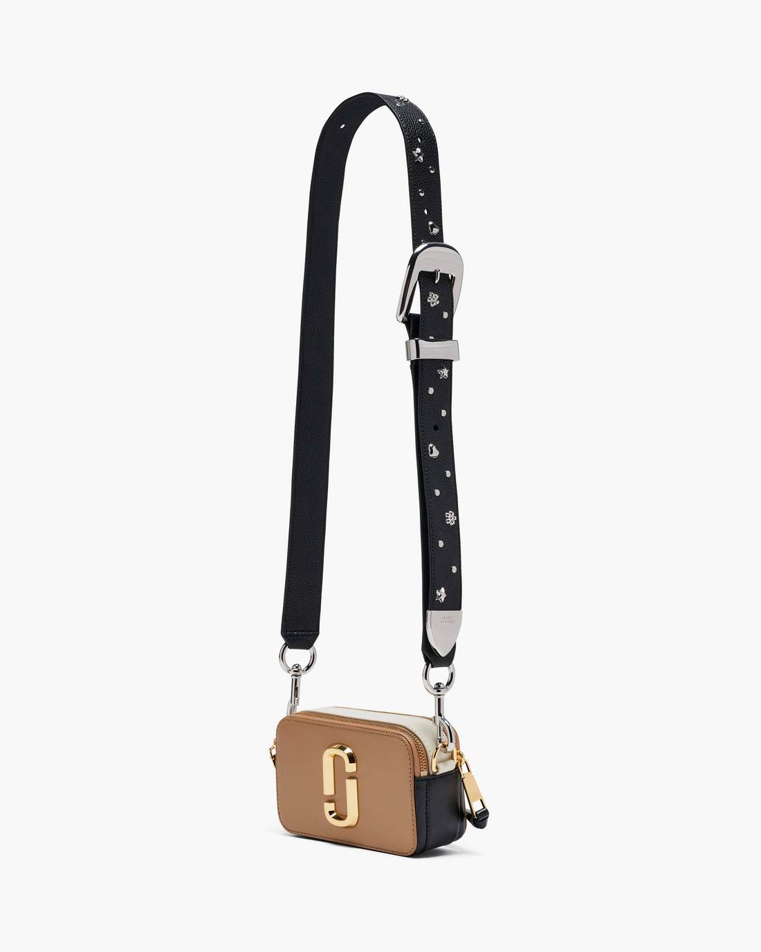 The Mini Icon Stud Leather Strap Black Multi Marc Jacobs / ACCESSORIES|NEW ARRIVALS