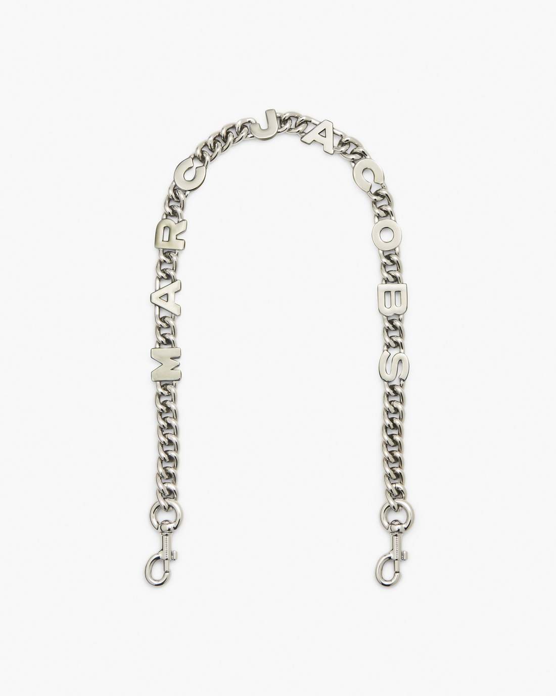 The Logo Chain Shoulder Strap Nickel Marc Jacobs / ACCESSORIES