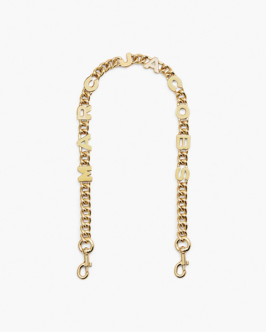The Logo Chain Shoulder Strap Gold Marc Jacobs / ACCESSORIES