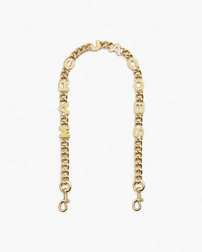The Logo Chain Shoulder Strap Gold Marc Jacobs / ACCESSORIES