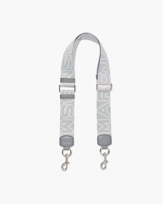 The Outline Logo Webbing Strap Wolf Grey Multi Marc Jacobs / ACCESSORIES