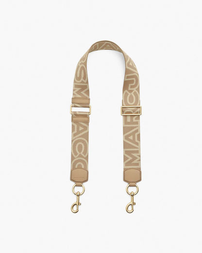 The Outline Logo Webbing Strap Camel Marc Jacobs / ACCESSORIES
