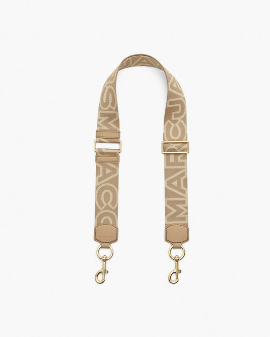 The Outline Logo Webbing Strap Camel Marc Jacobs / ACCESSORIES
