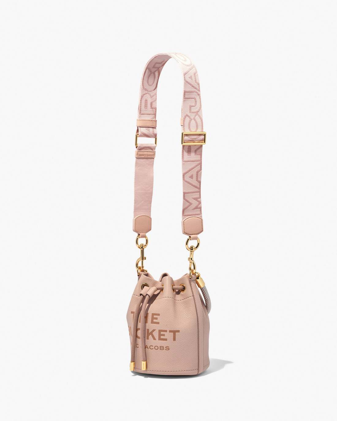 The Outline Logo Webbing Strap Rose Multi Marc Jacobs / ACCESSORIES