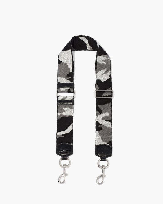 The Camo Webbing Strap Grey/Black/Nickel Marc Jacobs / ACCESSORIES