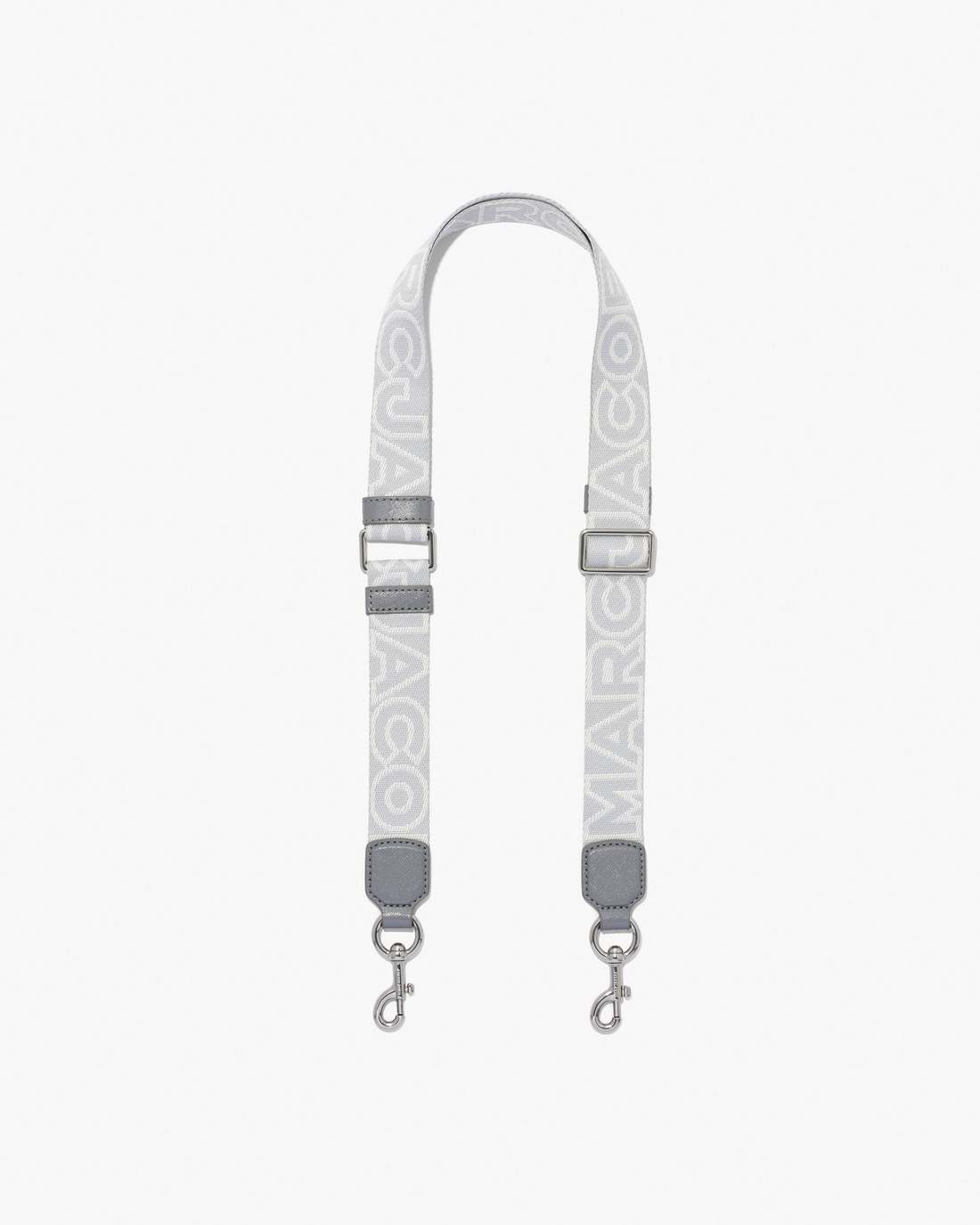 The Thin Outline Logo Webbing Strap Wolf Grey Multi Marc Jacobs / ACCESSORIES