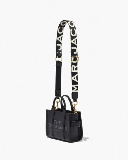 The Thin Logo Webbing Strap Black/White Marc Jacobs / ACCESSORIES