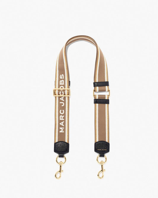 The Logo Webbing Strap Beige Marc Jacobs / ACCESSORIES