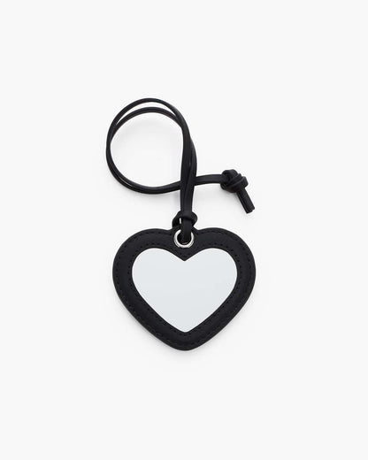 The Heart Mirror Bag Charm Black Marc Jacobs / ACCESSORIES|NEW ARRIVALS