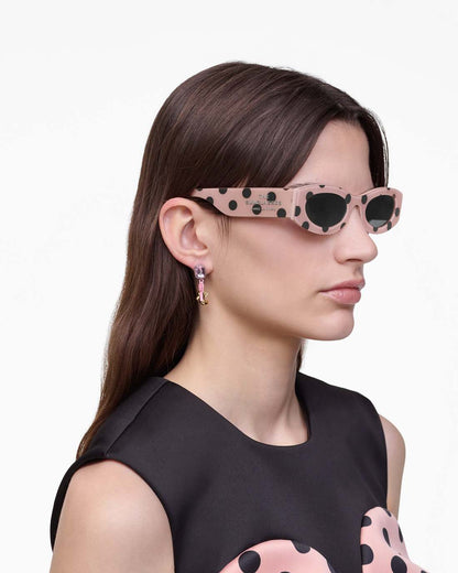 The Oval Sunglasses Peach Multi Marc Jacobs / ACCESSORIES