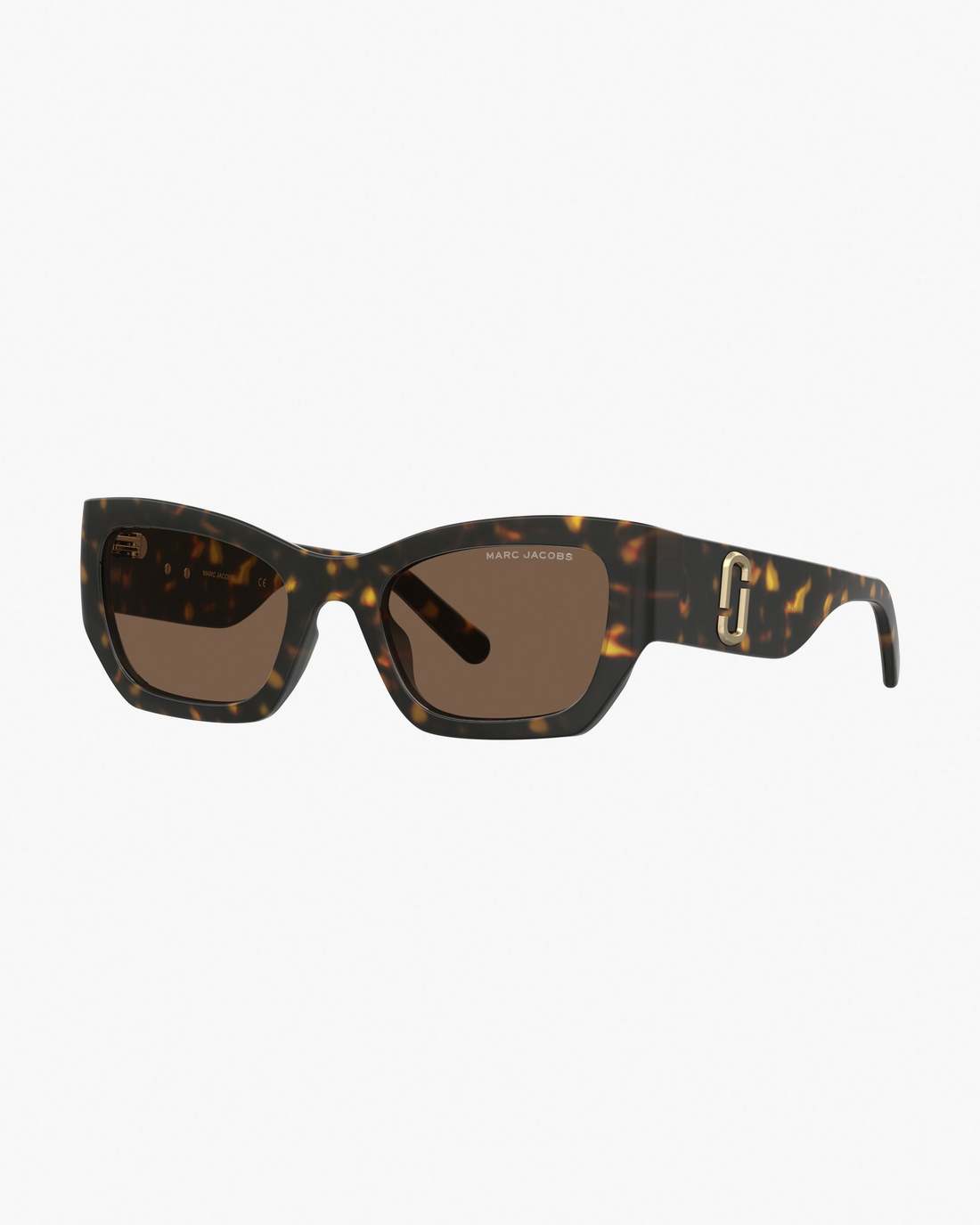 The J Marc Square Cat Eye Sunglasses Havana Marc Jacobs / ACCESSORIES